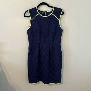 Whistles Flower Printed Cotton Blend  Shift Dress